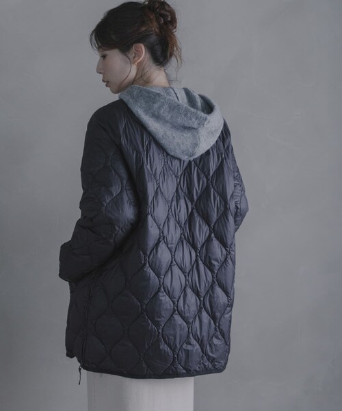 URBAN RESEARCH Sonny Label（アーバンリサーチサニーレーベル）の「『別注』TAION×Sonny Label　ミリタリーダウンジャケット（その他アウター・レディース・ブラック/ブラウン/カーキ・Free）」の7枚目の写真
