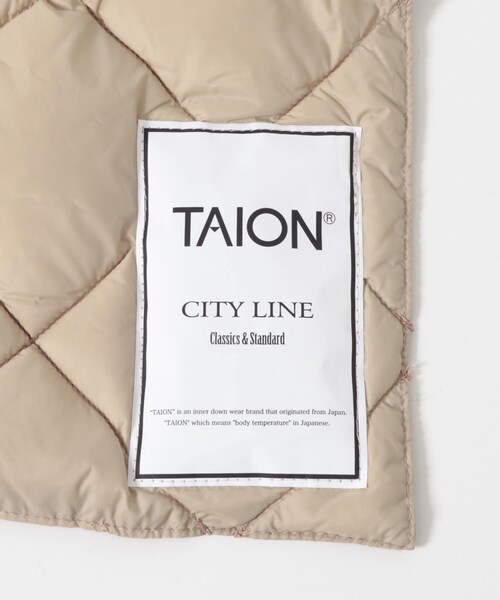 KBF（ケイビーエフ）の「TAION　CITY DOWN SCARF（マフラー・レディース・BLACK/G.BEIGE・One）」の16枚目の写真