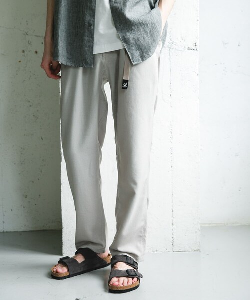 URBAN RESEARCH DOORS(アーバンリサーチドアーズ)の「『別注』Gramicci for DOORS Linen Like Trouser(その他パンツ・メンズ・NATURAL/BLUE GRAY/MOCHA/INK BLACK・S/M/L)」の6枚目の写真