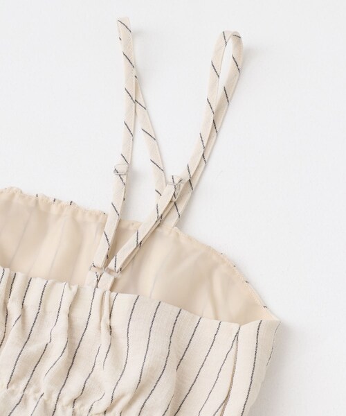 ITEMS URBANRESEARCH(アイテムズ アーバンリサーチ)の「ストライプシャーリングビスチェ(その他トップス・レディース・L.BEIGE/BRN・FREE)」の11枚目の写真