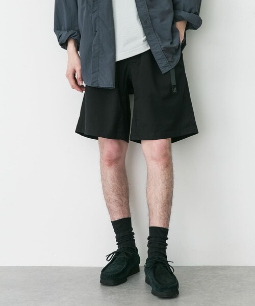 URBAN RESEARCH DOORS（アーバンリサーチドアーズ）の「『別注』GRAMICCI　Stretch Gabardine Short（その他パンツ・メンズ・CHARCOAL/BEIGE/NAVY/BLACK・S/M/L）」の8枚目の写真