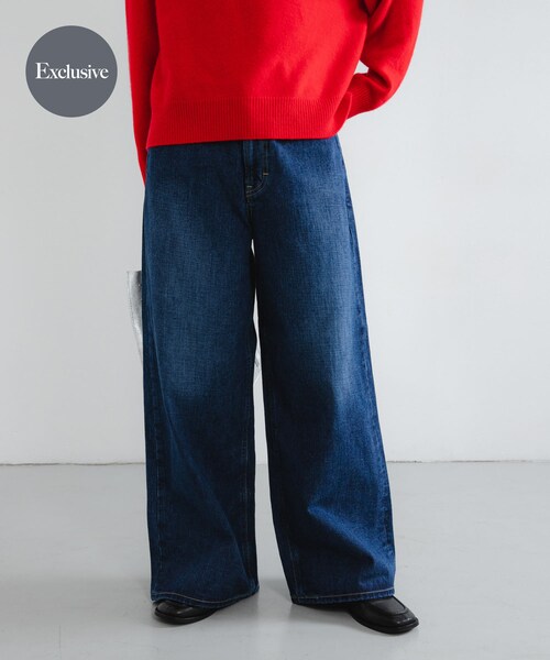 URBAN RESEARCH（アーバンリサーチ）の「『別注』Lee101×URBAN RESEARCH　BAGGYPANTS（デニムパンツ・レディース・LIGHT USED/ONE WASH/DARK USED/MEDIUMUSED・XS/S/M/L）」の3枚目の写真