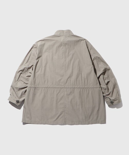 ADAM ET ROPE'（アダムエロペ）の「ナイロンタッサー ショートモッズコート（モッズコート・メンズ・ブラック/グレー・L/M）」の14枚目の写真