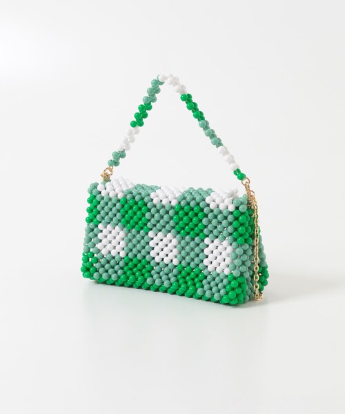 URBAN RESEARCH DOORS（アーバンリサーチドアーズ）の「TOOS　3WAY CHAIN BAG BIG（ショルダーバッグ・レディース・GREEN・One）」の4枚目の写真