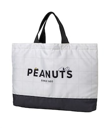 nissen | 【スヌーピー】世界にひとつだけのキャラクターバッグが作れる♪転写シール付き　通園・通学バッグ（レッスンバッグ・シューズバッグ・巾着）（男の子 女の子 入園 入学 新学期準備）(トートバッグ)