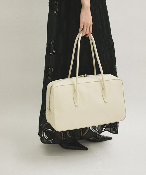 ADAM ET ROPE'(アダムエロペ)の「【PFT】 P boston Large バッグ(ボストンバッグ・レディース・オフホワイト・F)」の5枚目の写真