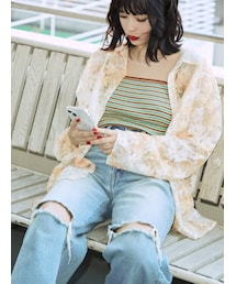 jouetie | カラーレースシャツ(シャツ/ブラウス)