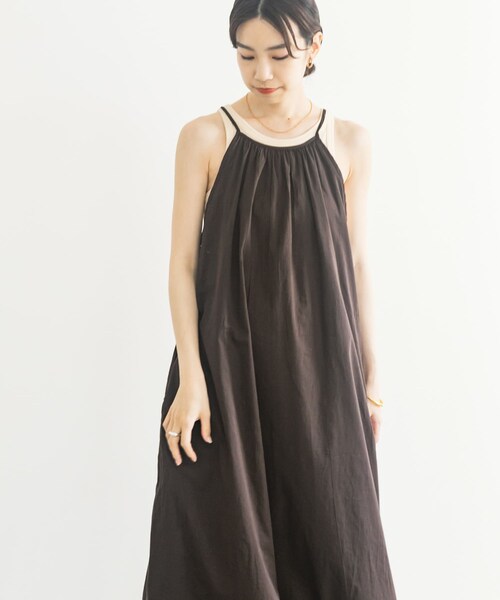 URBAN RESEARCH（アーバンリサーチ）の「『MADE IN JAPAN』アメリカンスリーブタンクトップ（タンクトップ・レディース・BORDEAUX/OFF/BEIGE/PINK・FREE）」の10枚目の写真