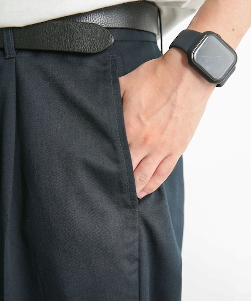 SENSE OF PLACE by URBAN RESEARCH(センスオブプレイスバイアーバンリサーチ)の「センタープレスストレートタックチノパンツ(チノパンツ・メンズ・GREIGE/BLACK・M/L)」の13枚目の写真