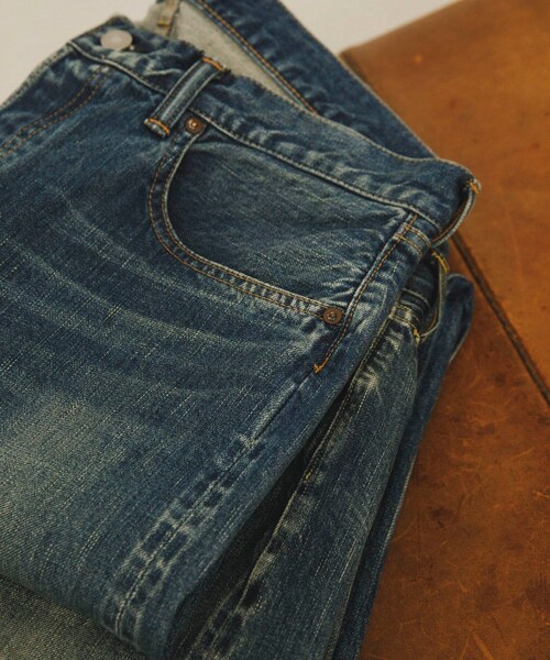 URBAN RESEARCH(アーバンリサーチ)の「A PRESSE Washed Denim Pants E(デニムパンツ・メンズ・BLEACH・30/27/32/27/34/27/36/27)」の3枚目の写真