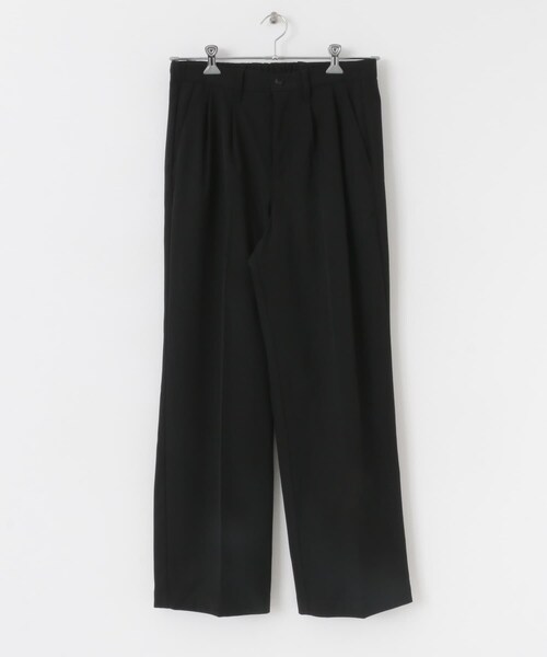 SENSE OF PLACE by URBAN RESEARCH（センスオブプレイスバイアーバンリサーチ）の「ダブルタックワイドスラックス（その他パンツ・メンズ・BLACK/GRAY/BROWN/KHAKI・M/L）」の13枚目の写真