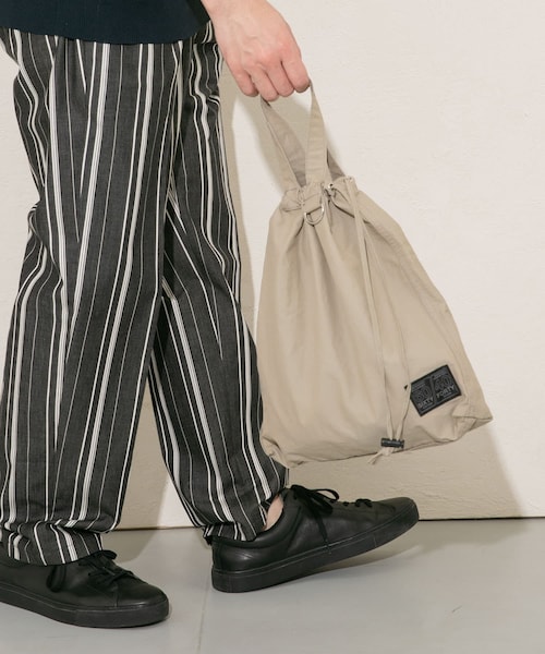 RODE SKO（ロデスコ）の「『ユニセックス』ミニロクヨンギャザーショルダートート（ショルダーバッグ・メンズ・KHAKI/BLACK/GREIGE・one）」の22枚目の写真