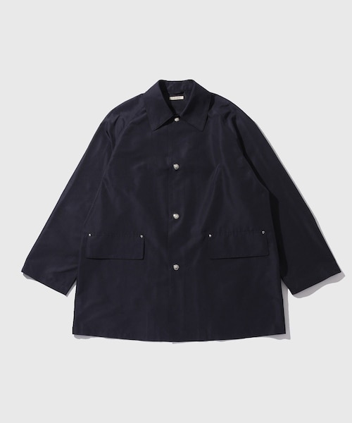 ADAM ET ROPE'（アダムエロペ）の「【HEUGN/ユーゲン】Laurence Silk Pe（ダウンジャケット/コート・メンズ・ネイビー・1/2/3）」の4枚目の写真