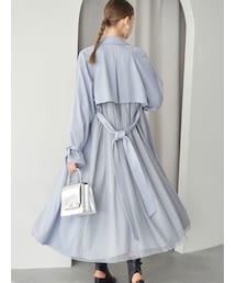 MERCURYDUO | バックチュールトレンチコート(トレンチコート)