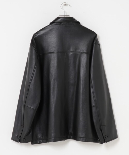 URBAN RESEARCH（アーバンリサーチ）の「LAMB LEATHER SPORTS JACKET（その他アウター・メンズ・BLACK・M/L）」の9枚目の写真