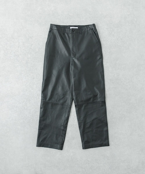 URBAN RESEARCH(アーバンリサーチ)の「GOAT LEATHER TROUSER(その他パンツ・メンズ・BLACK・M/L)」の1枚目の写真