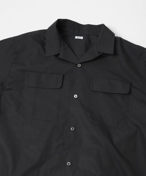 URBAN RESEARCH（アーバンリサーチ）の「THE DAY　OPEN COLLAR SHIRT（シャツ/ブラウス・メンズ・BLACK/BROWN/WHITE・1/2）」の16枚目の写真
