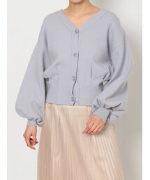 dazzlin | 2WAYタックカーデニットトップス(カーディガン/ボレロ)