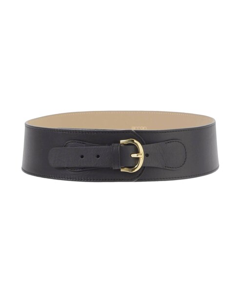 arr/Siena Wide Leather Belt