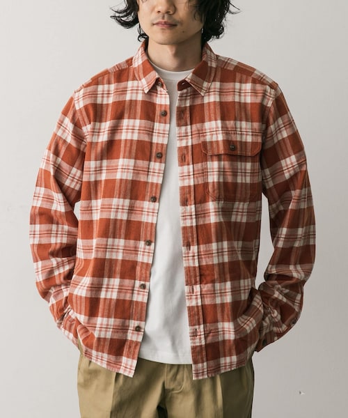 URBAN RESEARCH DOORS（アーバンリサーチドアーズ）の「patagonia　MsLong-SleeveLWFjordFlannelShirts（シャツ/ブラウス・メンズ・BCRD/BCNA/SREL/SRGY・S/M/L/XL）」の6枚目の写真