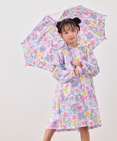 ROPE' PICNIC(ロペピクニック)の「【KIDS/キッズ】アソート柄長傘(長傘・キッズ・サックス/ラベンダー系/ピンク・F)」の22枚目の写真
