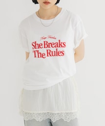 KBF | フロッキーロゴTEE(Tシャツ/カットソー)