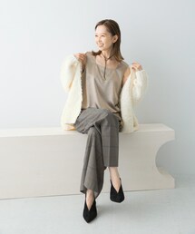 URBAN RESEARCH ROSSO WOMEN | チェックワイドスラックス(その他パンツ)