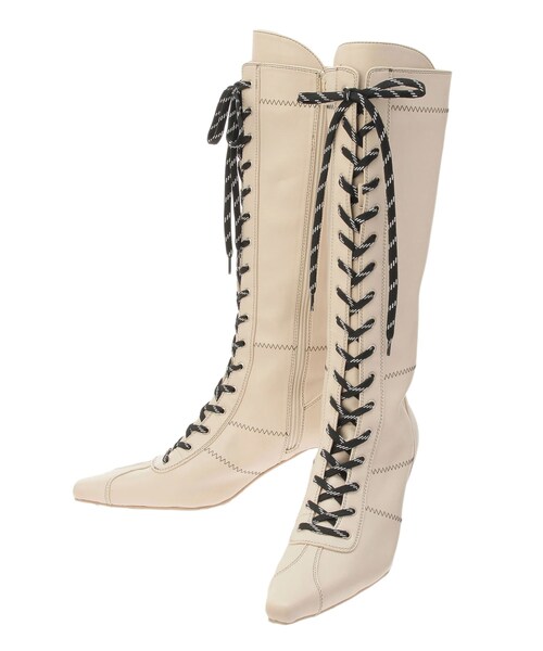 ボクシングレースアップブーツ