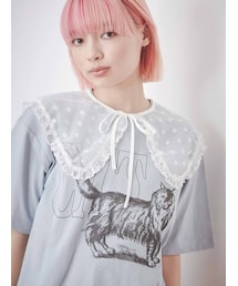 merry jenny | bigレーシーフリル付け襟(付け襟)