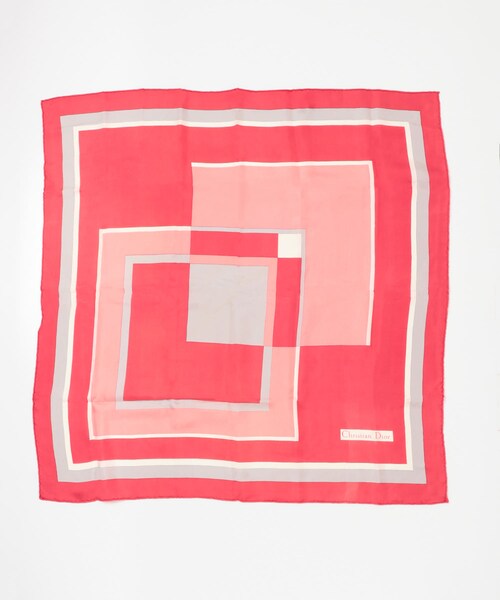 URBAN RESEARCH ROSSO（アーバンリサーチロッソ）の「VINTAGE　DIORスカーフ（バンダナ/スカーフ・レディース・REDPINK・-）」の2枚目の写真
