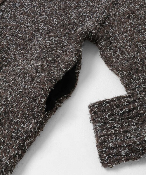 LAATO（ラート）の「mix loose cardigan（カーディガン/ボレロ・レディース・チョコレートミックス/カプチーノミックス・FREE）」の15枚目の写真