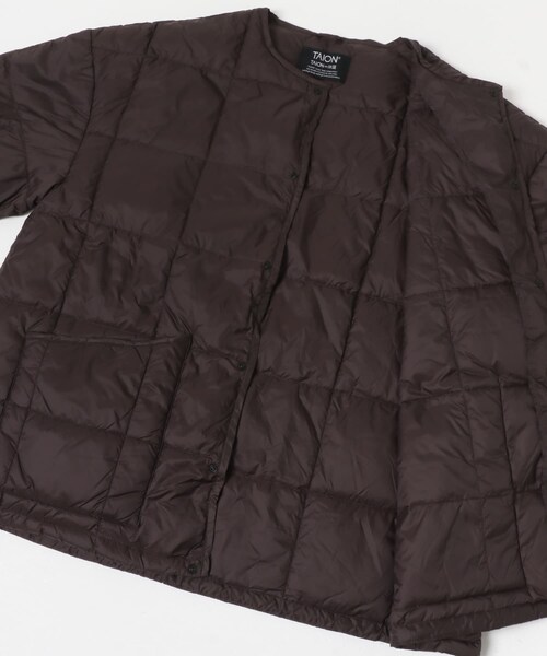 URBAN RESEARCH DOORS（アーバンリサーチドアーズ）の「『別注』TAION×DOORS　SHORTSLEEVE DOWN JACKET（その他アウター・レディース・WHITE/BLACK/D. CHOCO・One）」の12枚目の写真