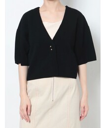 LAGUNAMOON | ショートフォルムニットカーディガン(カーディガン/ボレロ)