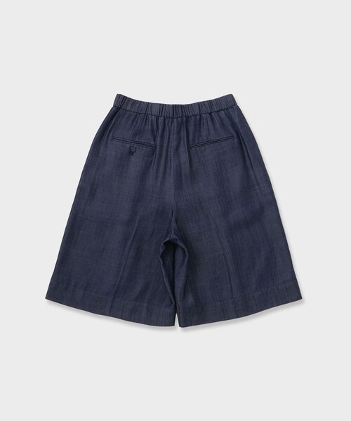 ROPE'(ロペ)の「GWIL TENCEL DENIM HALF PANTS|テンセルデニムハーフ(デニムパンツ・レディース・ブルー・F)」の9枚目の写真