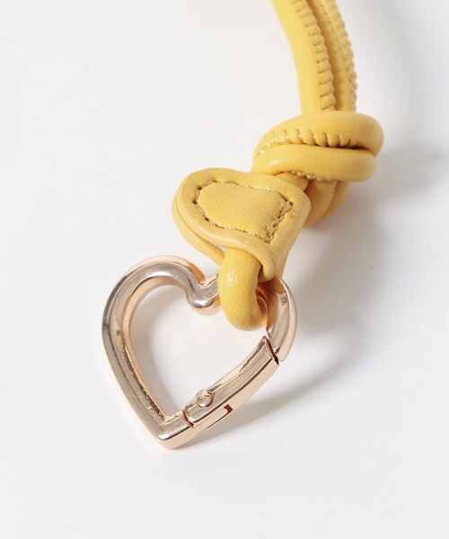 RODE SKO（ロデスコ）の「ノットチャーム（キーホルダー・レディース・SAX/OFF/YELLOW/PINK/MINT・one）」の22枚目の写真