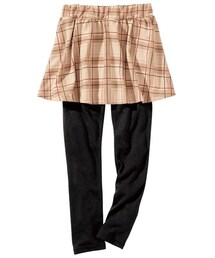 nissen | ポケット付ふんわりフレアスカッツ（女の子　子供服・ジュニア服）(パンツ)
