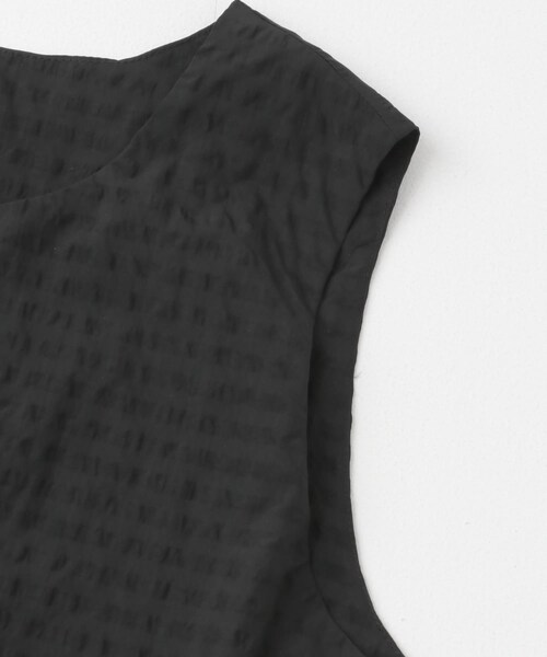 ITEMS URBANRESEARCH（アイテムズ アーバンリサーチ）の「サッカーノースリーブワンピース（ワンピース・レディース・CHK/BLK/BRN・FREE）」の13枚目の写真