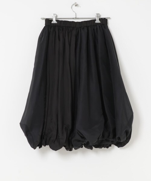 THE GOODLAND MARKET（ザグッドランドマーケット）の「77circa　2fabric 2way balloon SK（スカート・レディース・white/black・one）」の10枚目の写真