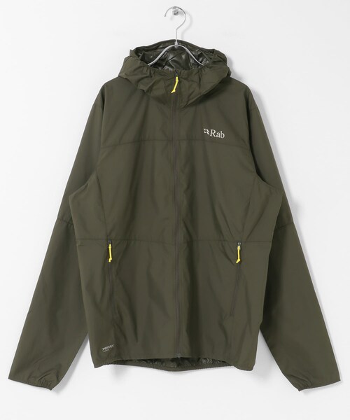 EKAL(エカル)の「Rab WINDGATHER HOODY(ブルゾン・メンズ・ARMY/BLACK・M/L)」の3枚目の写真