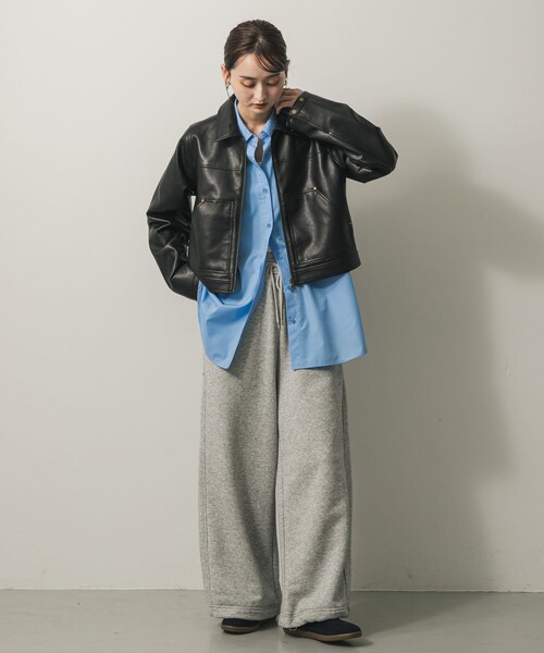 SENSE OF PLACE by URBAN RESEARCH(センスオブプレイスバイアーバンリサーチ)の「FLショートジャケット(テーラードジャケット・レディース・CAMEL/BLACK/BROWN・One)」の7枚目の写真