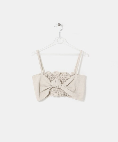 LAATO（ラート）の「twist bustier（キャミソール・レディース・シャドウ/クリーム・Free）」の16枚目の写真