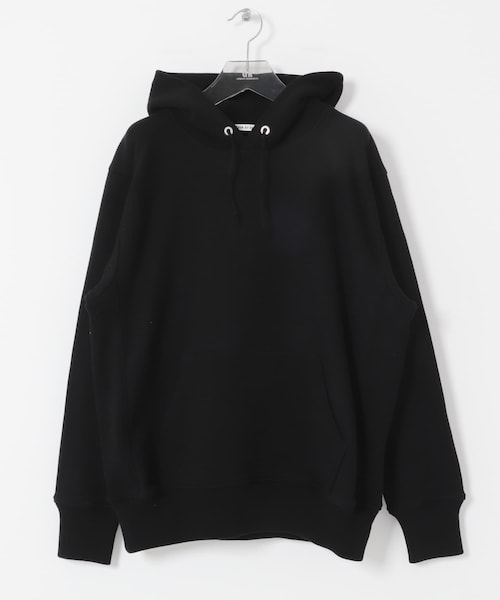 URBAN RESEARCH（アーバンリサーチ）の「SEVEN BY SEVEN　PULLOVER KNIT HOODIE（パーカー・メンズ・010 BLK/030 WHT・M/L）」の2枚目の写真