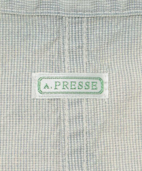 URBAN RESEARCH(アーバンリサーチ)の「A PRESSE Indigo Pin Check Coverall(カバーオール・メンズ・SAX・1/2/3)」の9枚目の写真