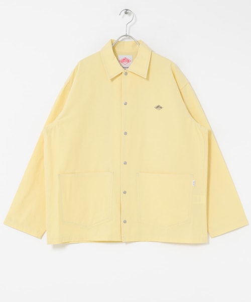 URBAN RESEARCH DOORS（アーバンリサーチドアーズ）の「DANTON　COVERALL SHIRTS（シャツ/ブラウス・メンズ・LT.BEIGE/CHARCOAL/YELLOW/NAVY・38/40/42）」の4枚目の写真