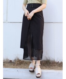 MURUA | ヘムシアーラップスカート(スカート)