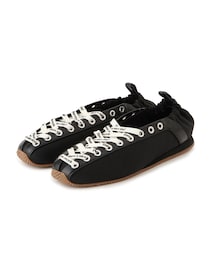 ADAM ET ROPE'（アダムエロペ）の「【GANNI(ガニー)】Lace Up Sporty Ballerina Nylon（スニーカー）」
