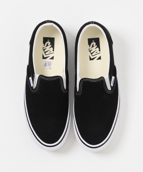 URBAN RESEARCH(アーバンリサーチ)の「VANS PREMIUM LX Classic Slip-On 98(スリッポン・メンズ・BLK/WHT・8/8.5/9/9.5/10/10.5/11/12)」の4枚目の写真
