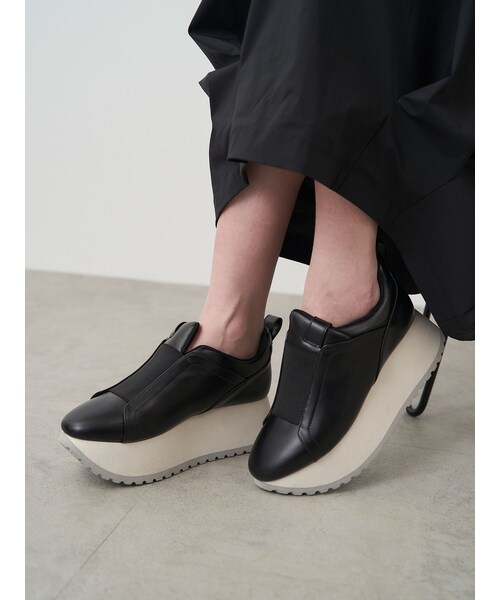 ELENDEEK（エレンディーク）の「WOOL SNEAKER（スニーカー・レディース・ライトグレー/グレー/ブラック・37/38）」の14枚目の写真