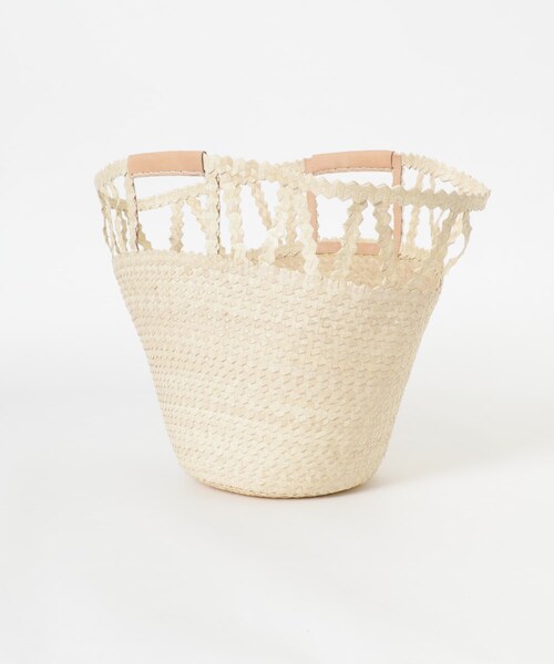 URBAN RESEARCH(アーバンリサーチ)の「BALI WERKSTATTE Riviera Basket Large Bag(かごバッグ・レディース・Natural・-)」の4枚目の写真