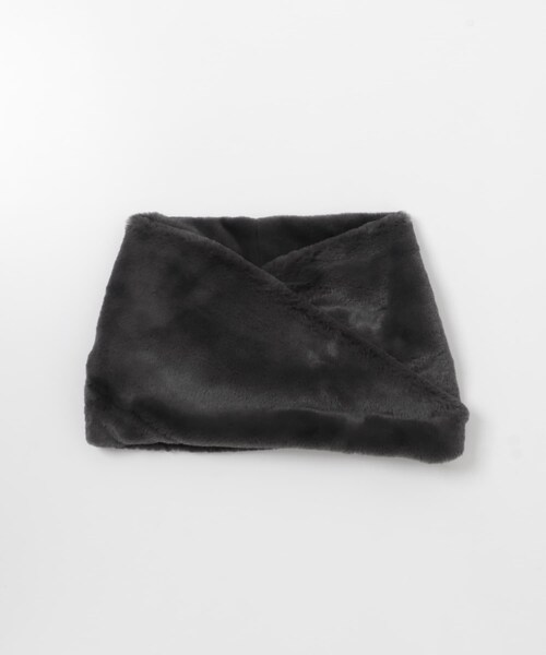 URBAN RESEARCH（アーバンリサーチ）の「ファースヌード（ネックウォーマー/スヌード・レディース・IVORY/GREGE/CHARCOAL・FREE）」の17枚目の写真